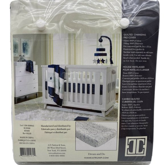 Ivanka Trump Other - Ivanka Trump Contoured Diaper Pad Cover NEW